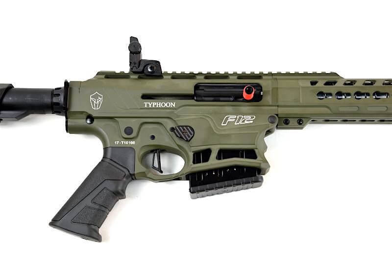 Typhoon F12 halvautomatisk haglgevær kaliber 12/76 Gen. II FDE Flat Dark Earth - Billede 5