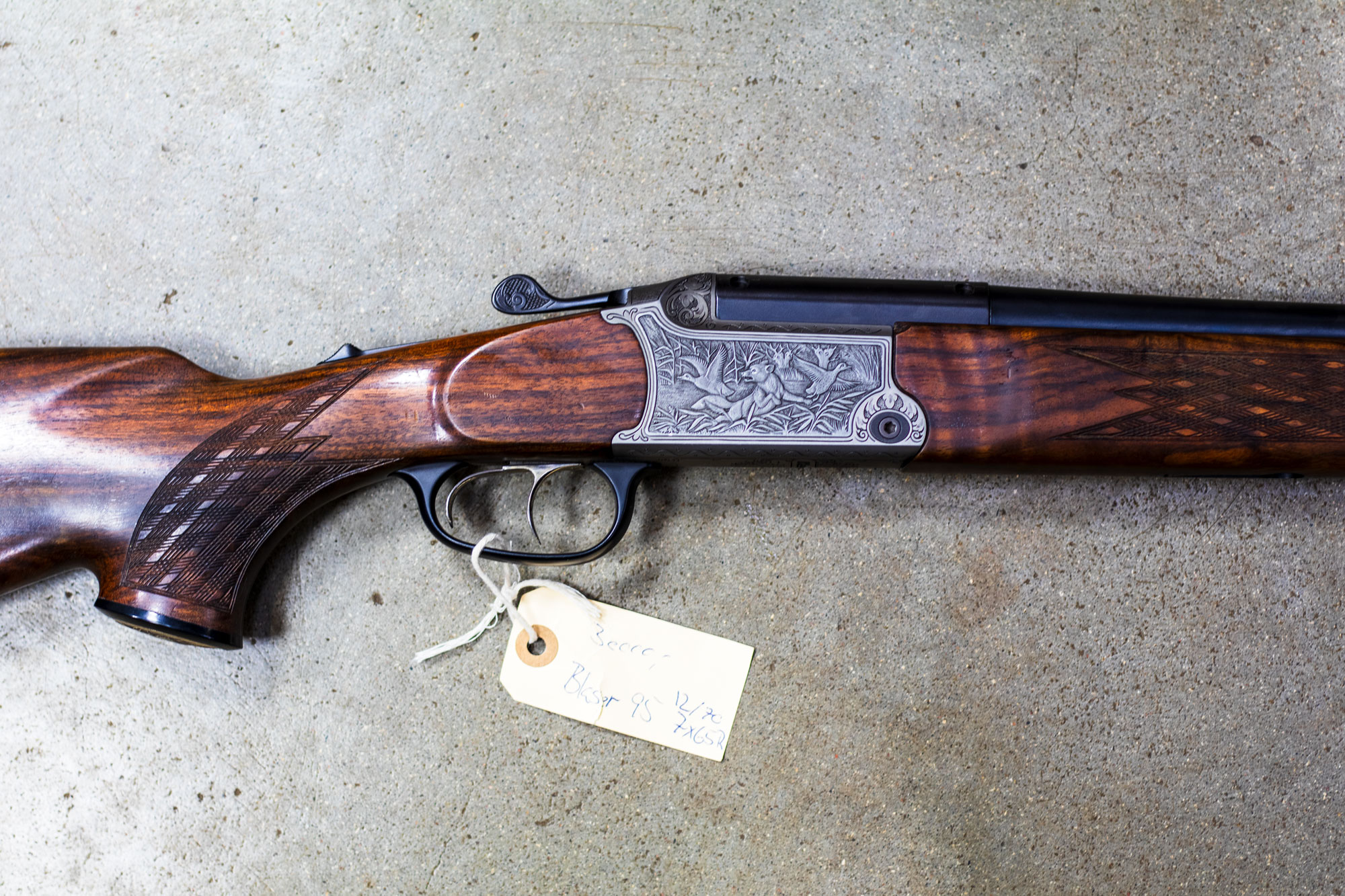 Brugt Blaser BBF95 kombination kaliber 12 & 7x65R - Billede 3
