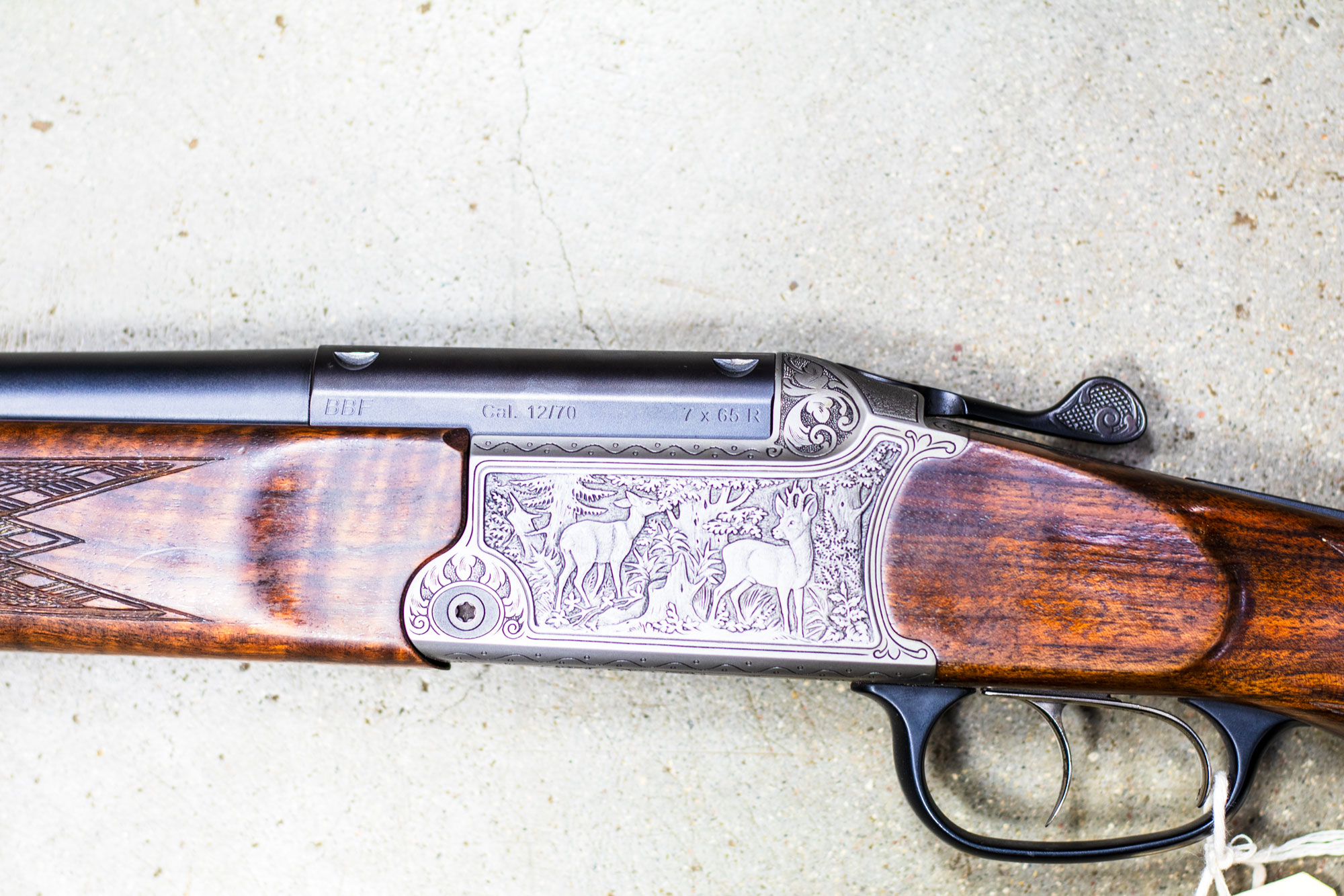 Brugt Blaser BBF95 kombination kaliber 12 & 7x65R - Billede 4