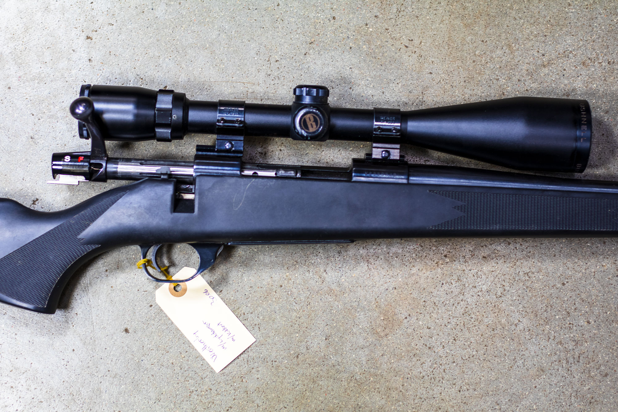 Brugt Weatherby Vanguard kaliber 30-06 inkl. dæmper & kikkert - Billede 3