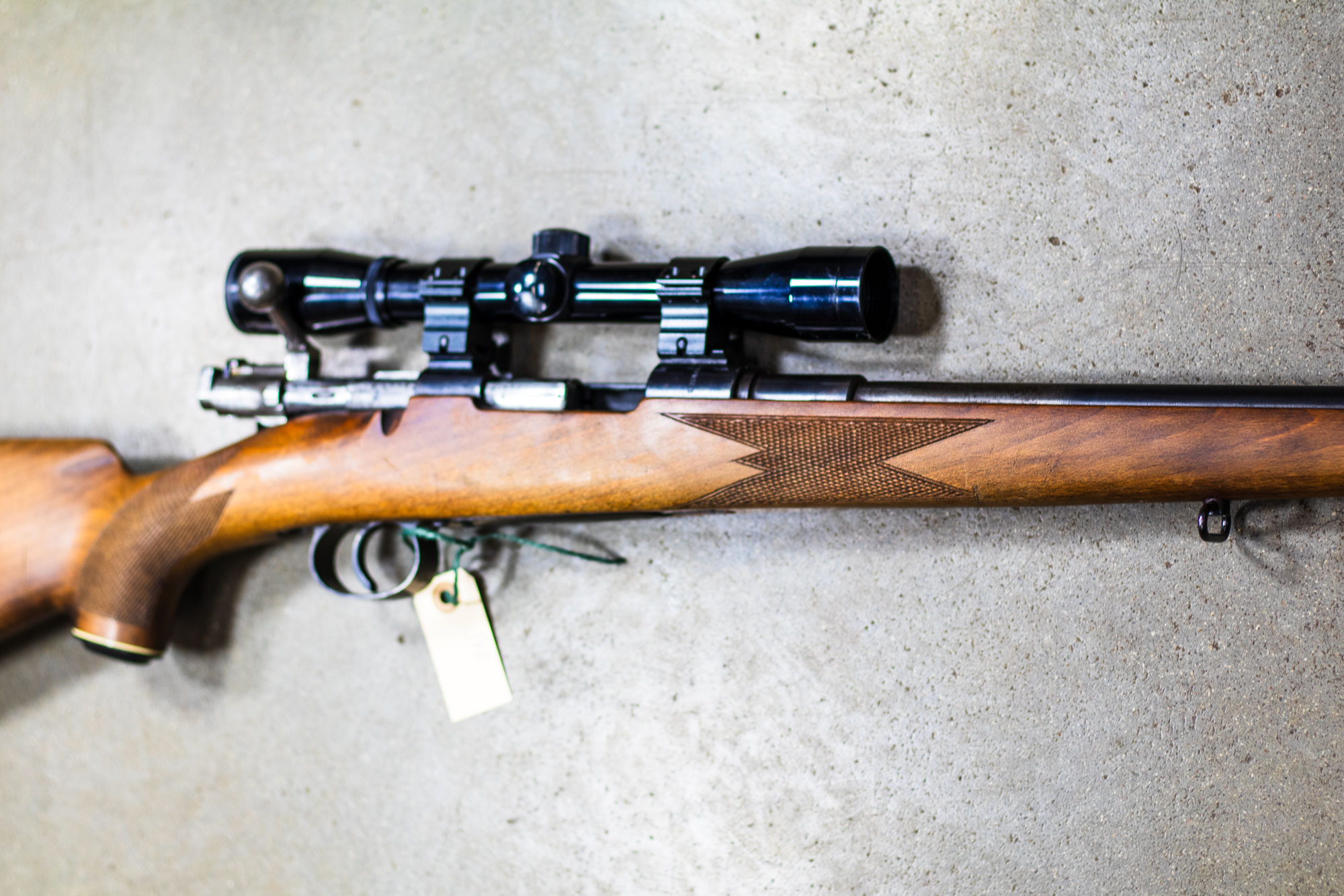 Brugt Husqvarna kaliber 6.5x55 med kikkert