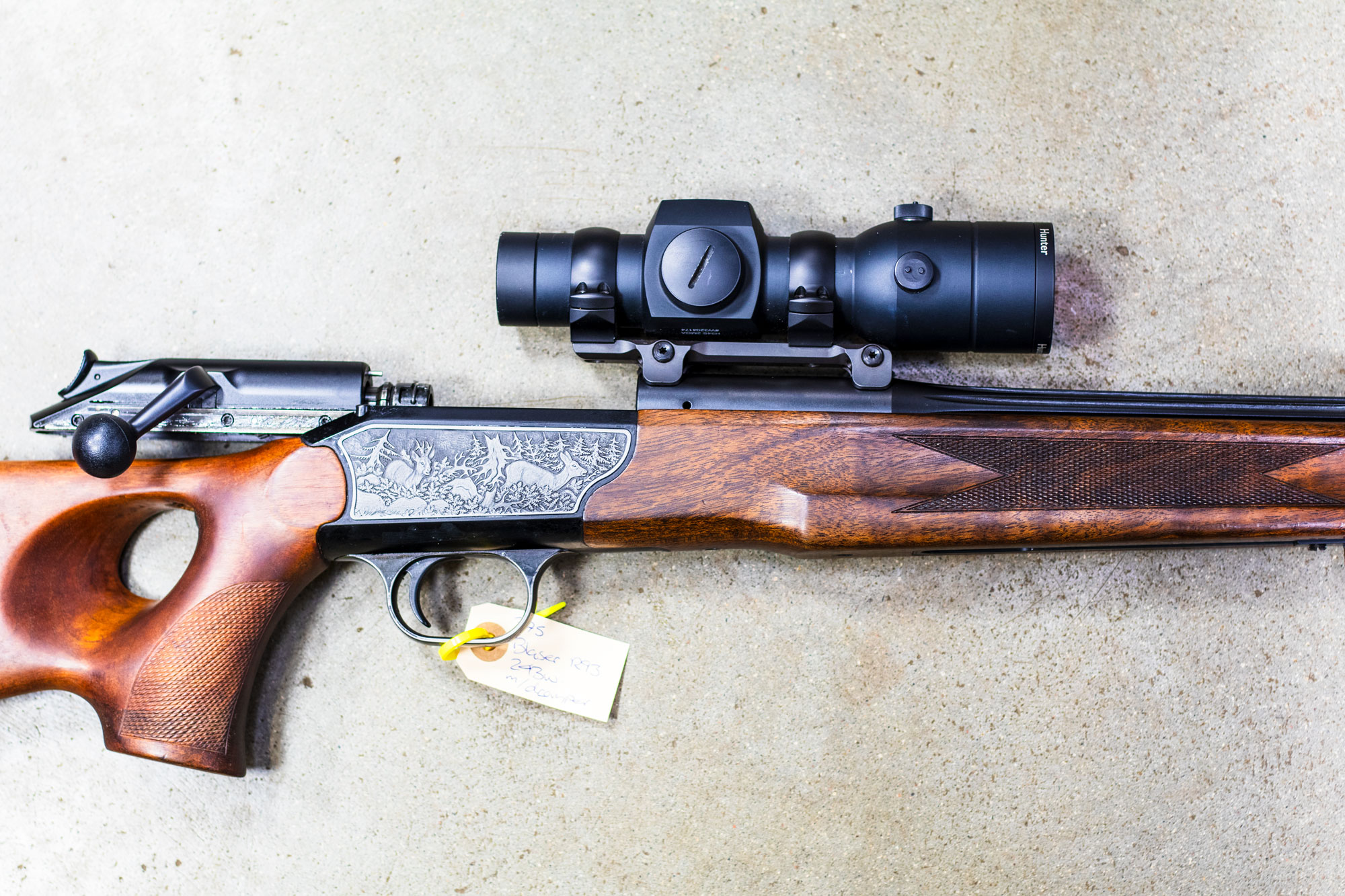 Brugt Blaser R93 Lux kaliber .243w inkl. dæmper - Billede 3