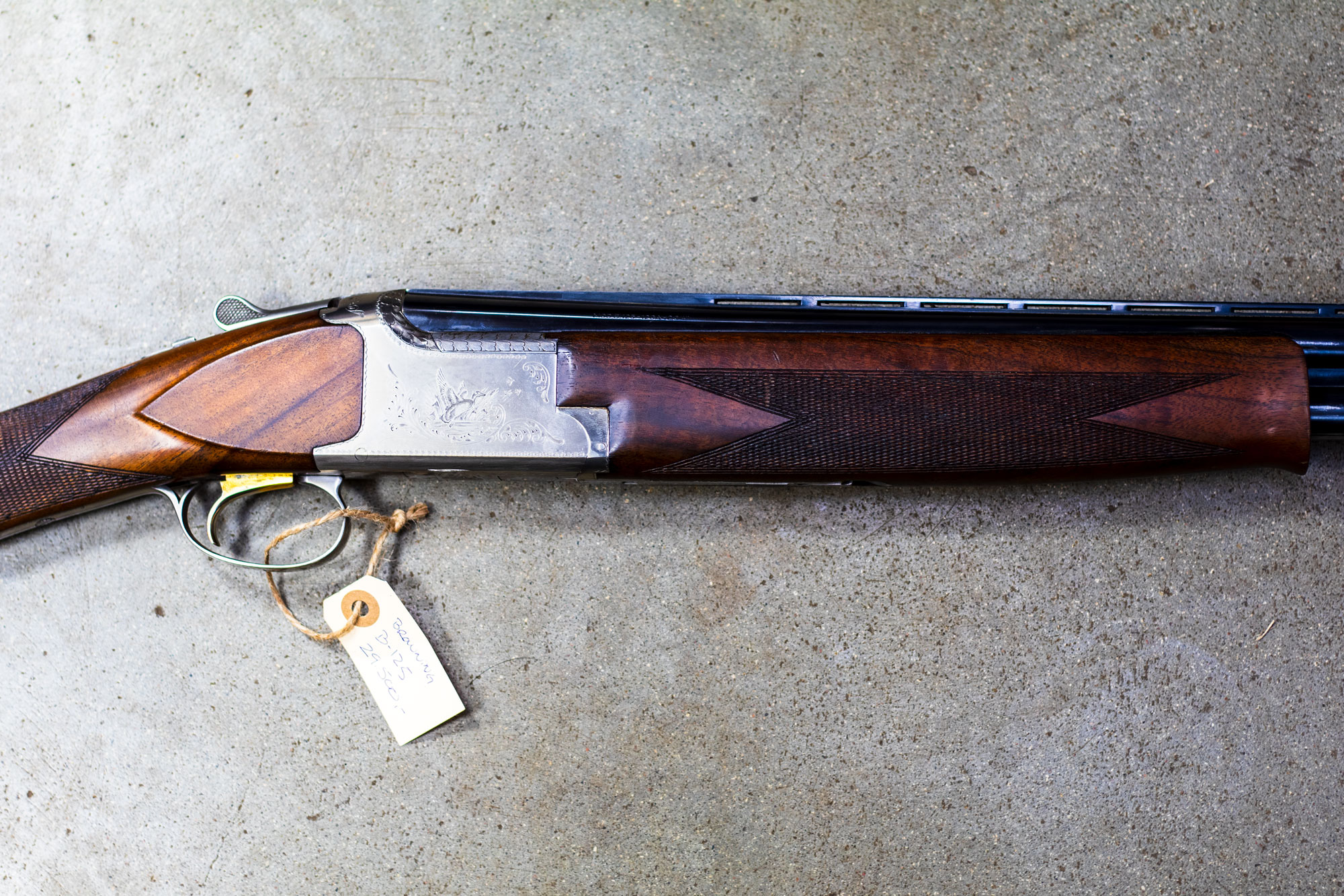 Brugt Browning B125 kaliber 12/70 - 71cm løb - Billede 3