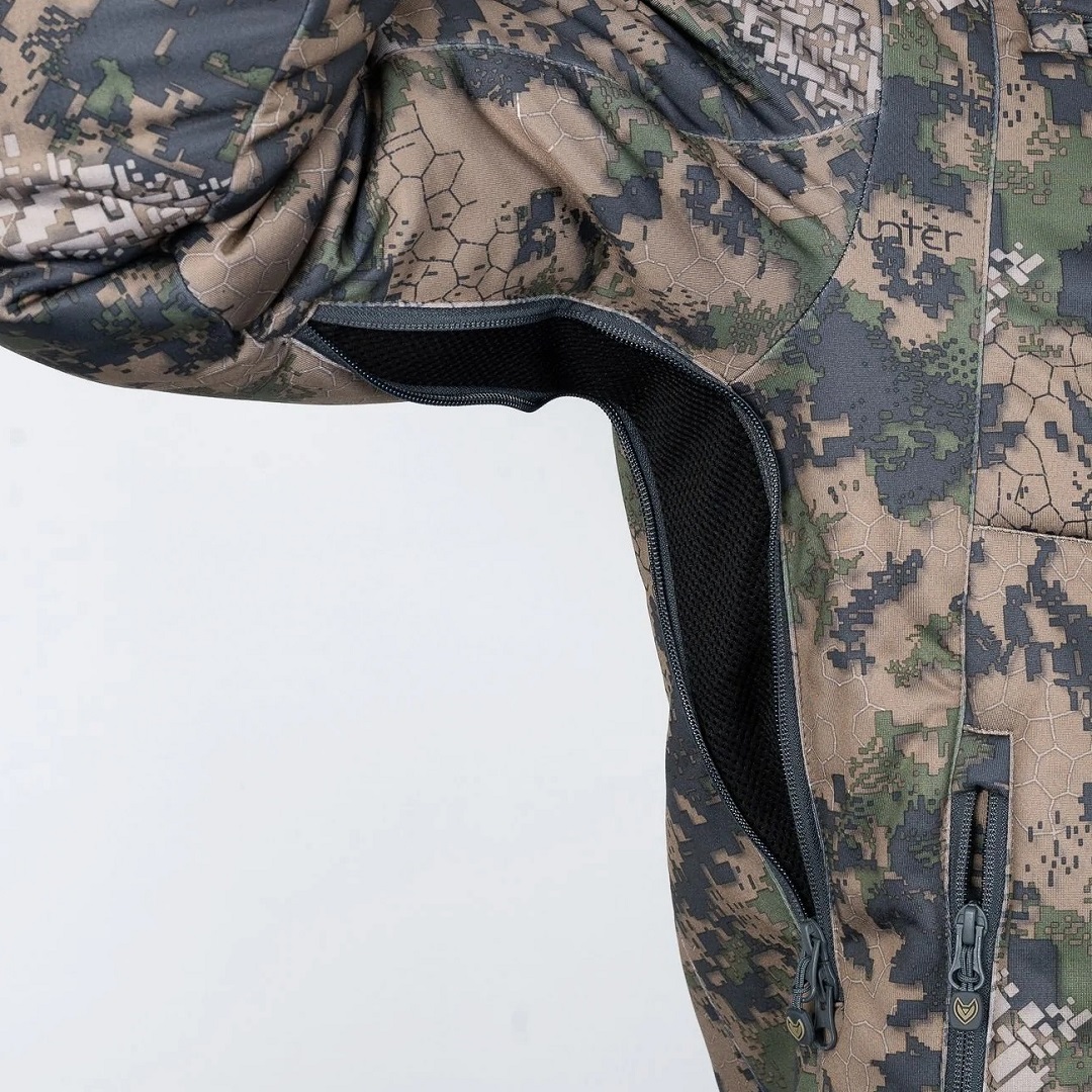 Haunter Ugie Vinterjakke 3D Fade Camo Brown - Billede 4