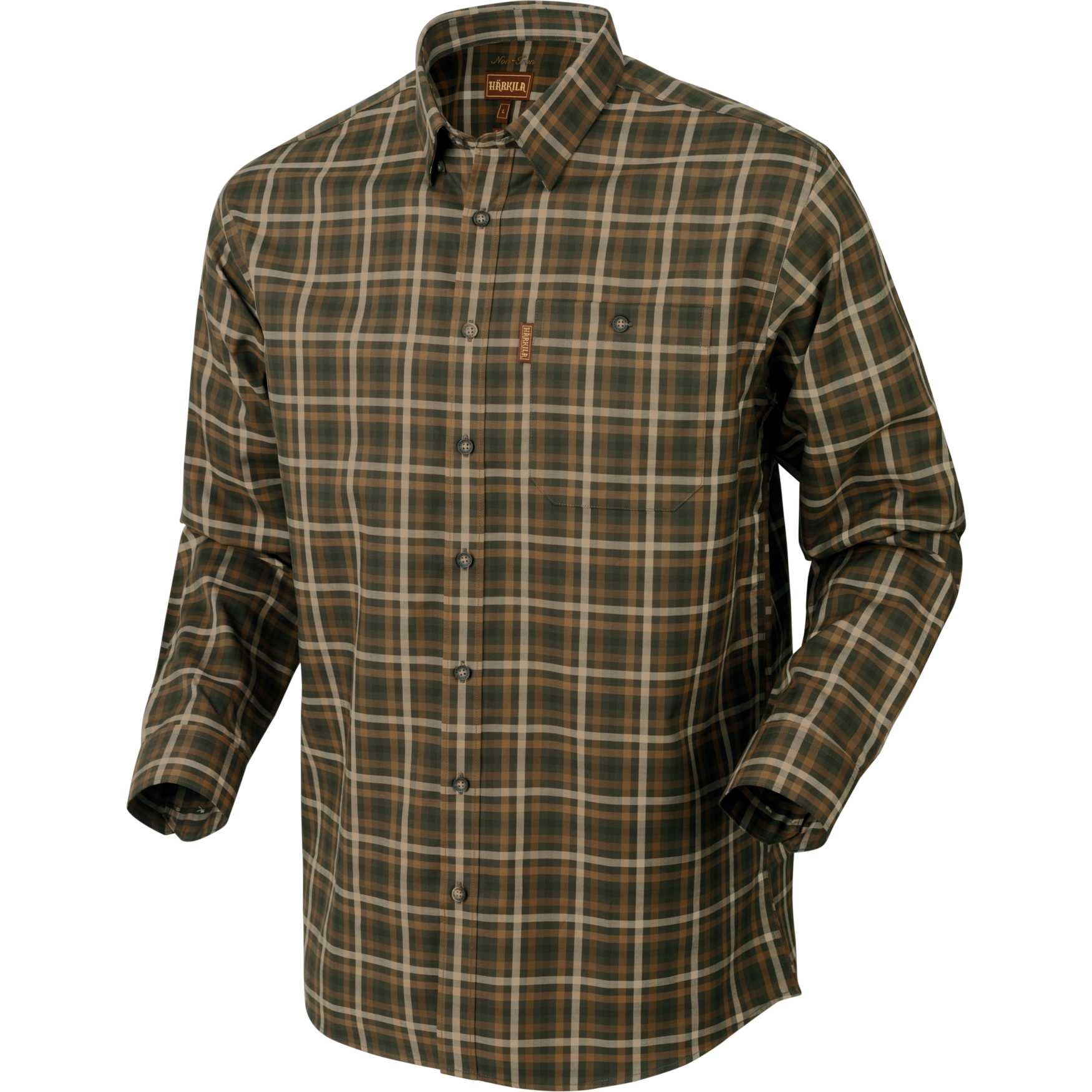 Härkila Milford langærmet skjorte 5XL|Multi check - Billede 8
