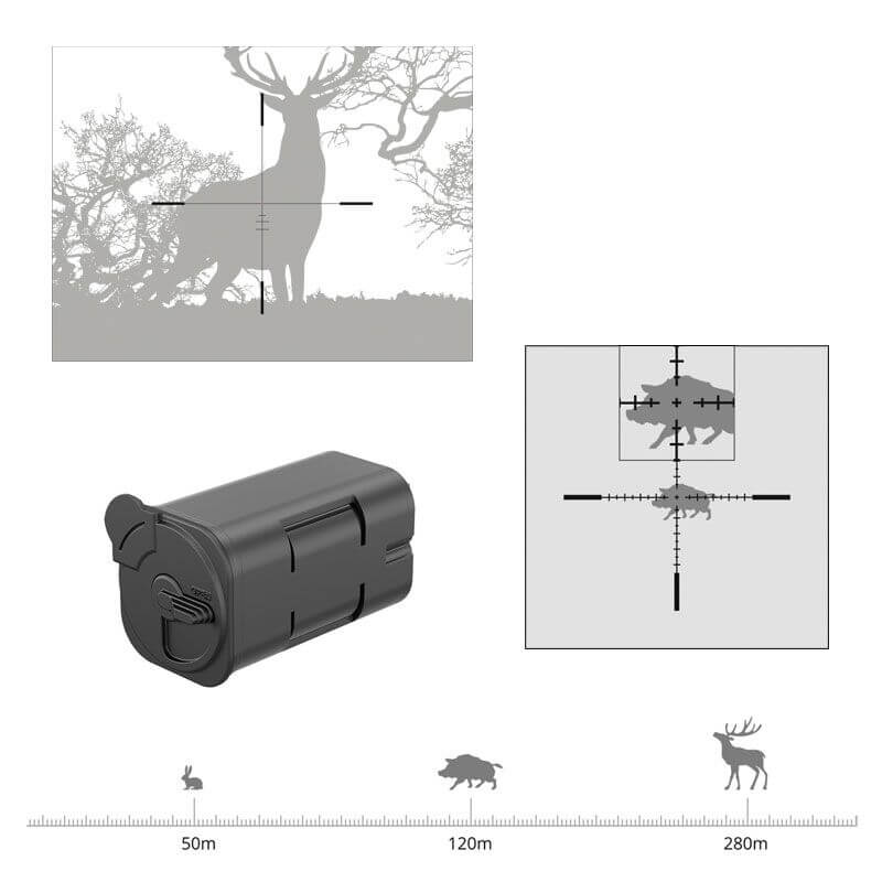 Yukon N455s Sightline 4-16x40 Digital Nightvision - Billede 3